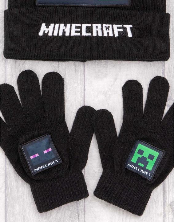 Produktbild Minecraft Hut Schal Und Handschuhset