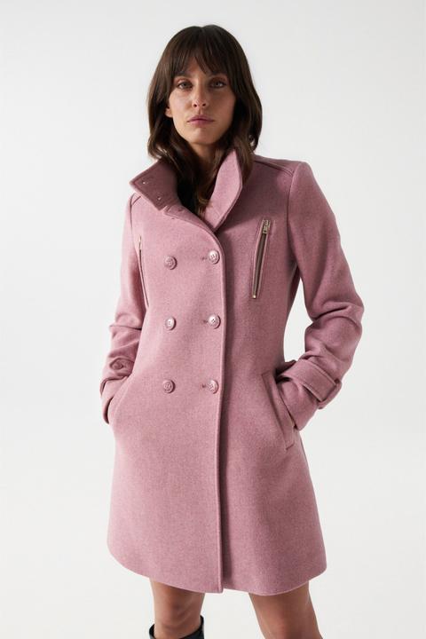 Actual product image Salsa Jeans Jackets Grace Long Woolen Coat (L)