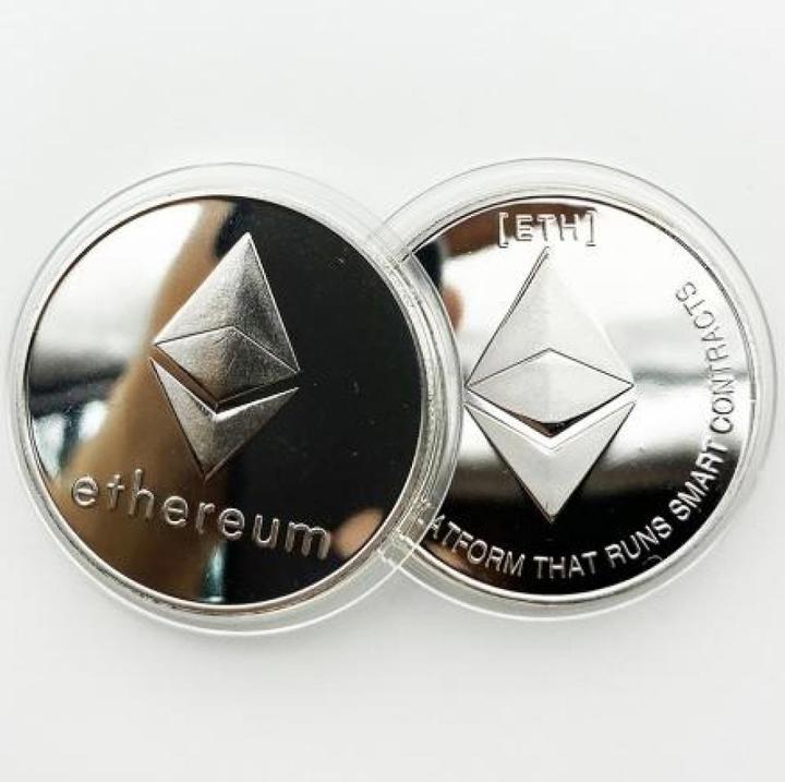 Actual product image Crypto Novelty Ethereum Cryptocurrency Souvenir Novelty Item Coin