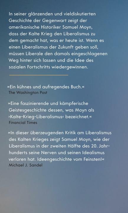 Immagine prodotto Der Liberalismus gegen sich selbst (Tedesco, Samuel Moyn, 2024)