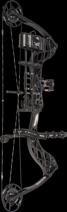 Actual product image Bowtech Zion RAK Set RH 50-60 lbs 25.5-30.5" Black