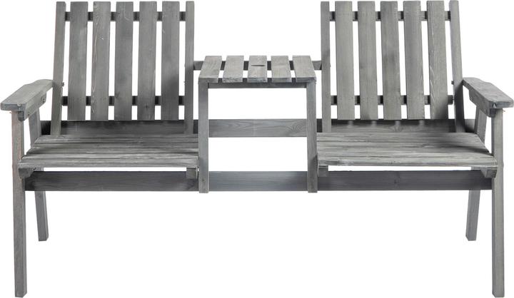 Immagine prodotto Outsunny Panchina da giardino con tavolo