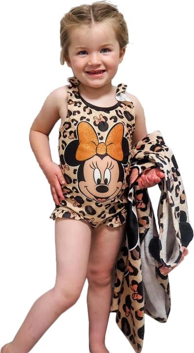 Immagine prodotto Disney Set costume da bagno e poncho da bambina (92)