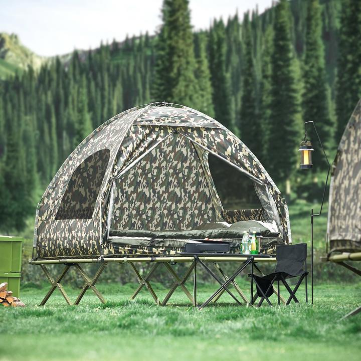 Actual product image SoBuy 4in1 camp bed (Pitching tent, 20.98 kg, 2 persons)