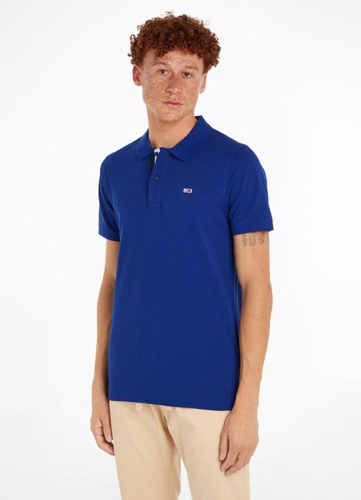 Image du produit Tommy Hilfiger TJM Slim Placket Polo Heren - Blauw - Maat S (S)