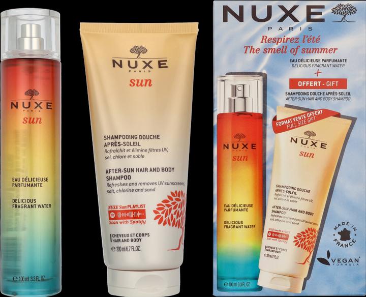 Produktbild Nuxe Sun Delicious Fragrant Water + After-Sun Shampoo Set (Körperpflegeset)