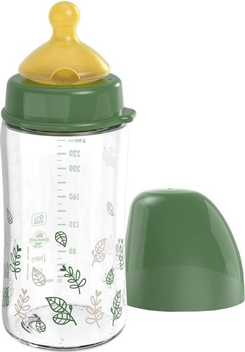 Actual product image NIP Wide Neck Bottle 'Cherry Green' Boy (240 ml)