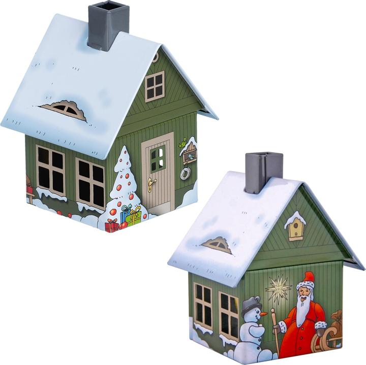 Crottendorfer 2205 - Maison de l'encens en métal "Noël", 98 mm