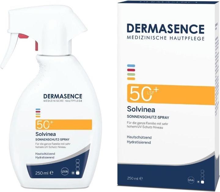Immagine prodotto Dermasence Solvinea Spray SPF50+ (Spray solare, SPF 50+, 250 ml)