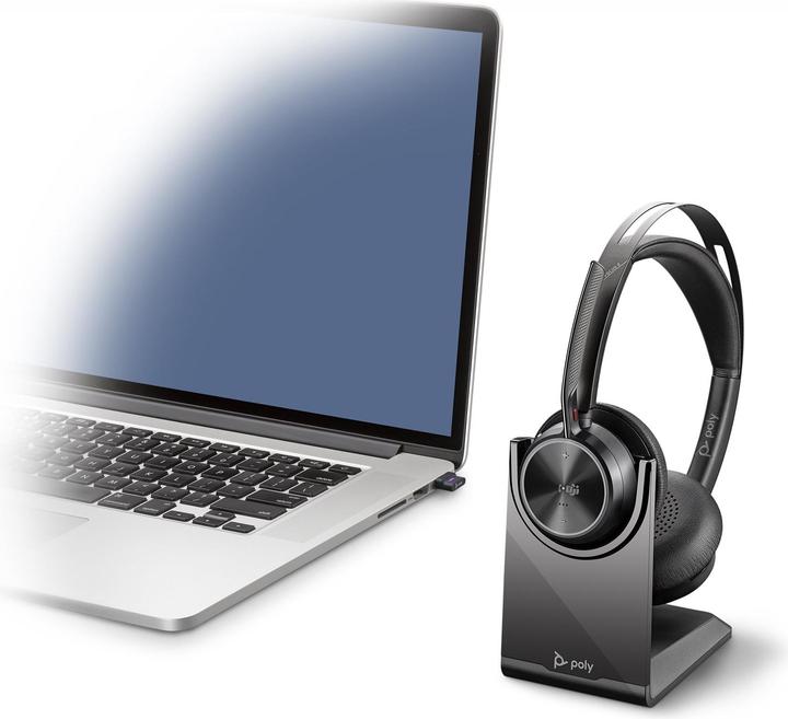 Actual product image Poly Voyager Focus 2 (Wireless, USB-C)