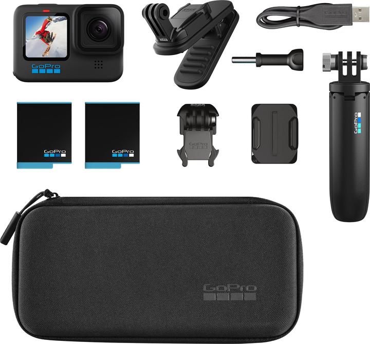 Immagine prodotto GoPro Hero 10 Accessory Bundle (60p, WiFi, Bluetooth)