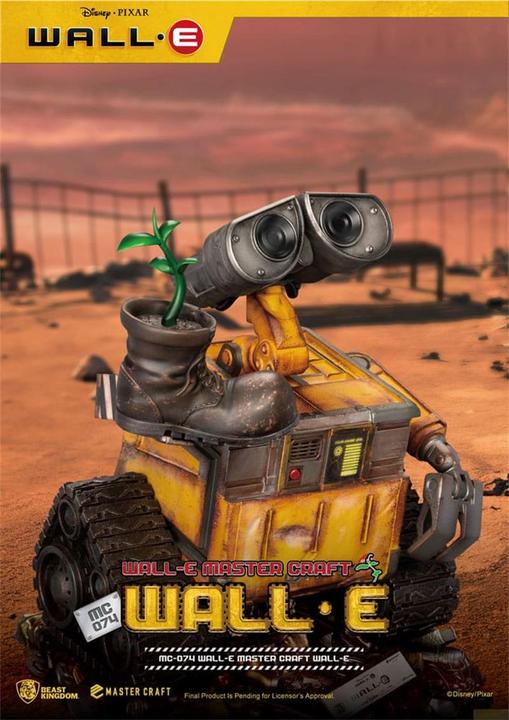 Produktbild Beast Kingdom WALL-E - Der Letzte räumt die Erde auf Master Craft Statue WALL-E 37 cm