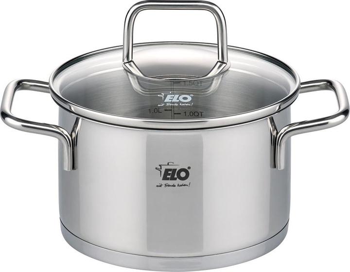 Produktbild ELO Stahlwaren Kochtöpfe (12 cm, Kochtopf, Edelstahl)