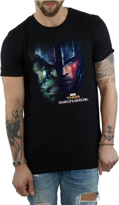 Universal Textiles Hulk Split Face TShirt aus Baumwolle