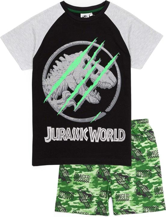 Produktbild Jurassic World Schlafanzug mit Shorts Jungen (146, 152)