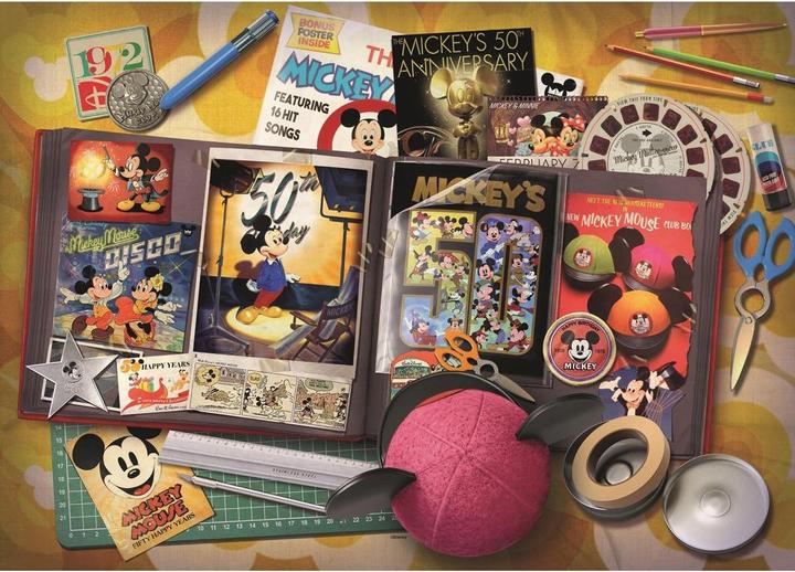 Actual product image Ravensburger 1970 Mickey Anniversary (1000 pieces)
