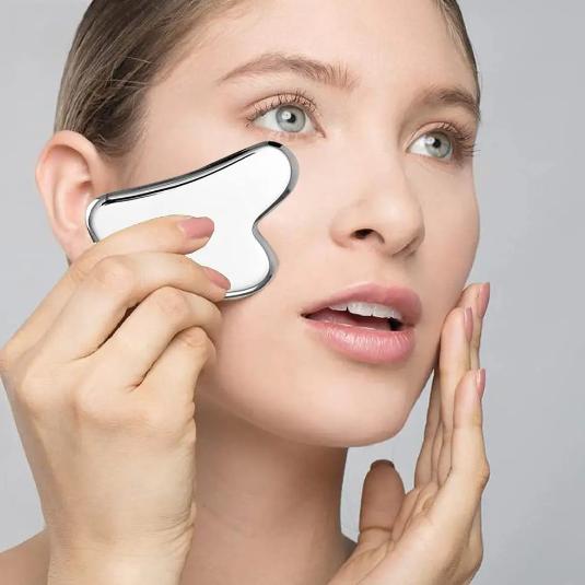 Image du produit Beldura Acier inoxydable Gua Sha