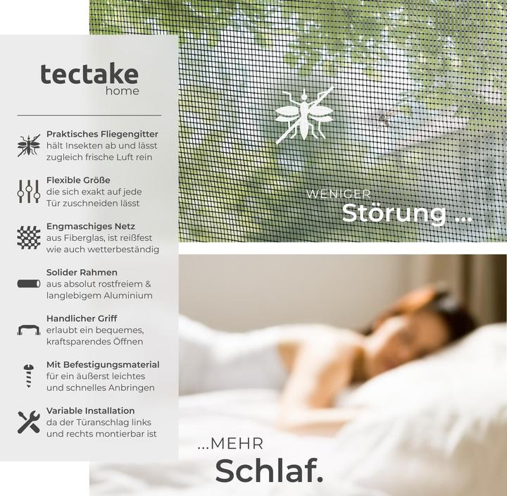 Produktbild tectake Fliegengitter (95 x 210 cm)