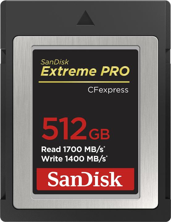 SanDisk Extreme Pro (512 GB, CFexpress type B)