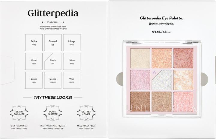 Actual product image Unleashia Glitterpedia N°1 All of Glitter (Multi)