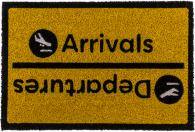 Actual product image Ootb Doormat, Arrivals-Departures, approx. 60 x 40 cm (60 x 40 cm)