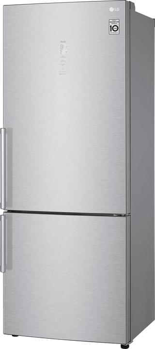 Produktbild LG GBB569NSAGB Kombinierter Kühlschrank 70cm, Klasse D, 462L, Wi-Fi, Kein Frost, Grau (462 l)