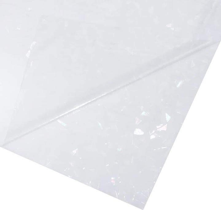 Actual product image VidaXL Window film matt 3D rainbow pattern PVC (60 x 1000 cm)