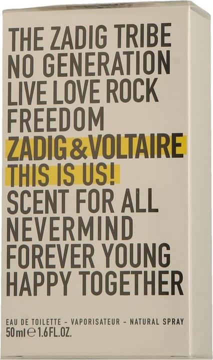 Actual product image Zadig & Voltaire This is Us! - Eau de Toilette (Eau de toilette, 50 ml)