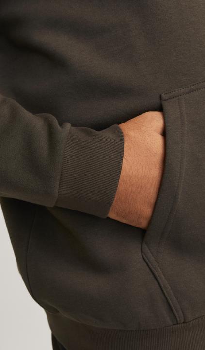 Produktbild Jack & Jones Jjebradley Sweat Zip Hood Noos Pls (6XL)
