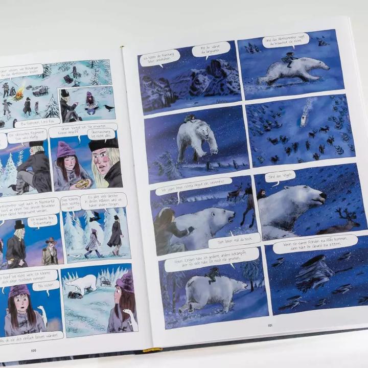 Actual product image Der goldene Kompass - Die Graphic Novel (German, Philip Pullman, 2019)