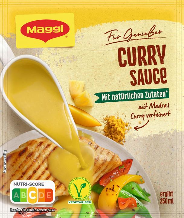 Produktbild Maggi FÜR GENIESSER Curry Sauce, ergibt
