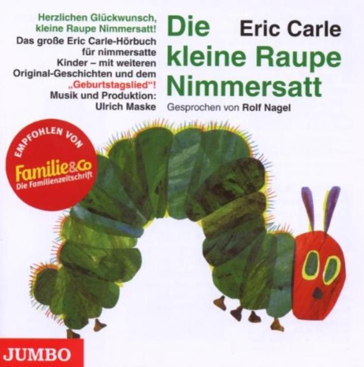 Produktbild Jumbo Die Kleine Raupe Nimmersatt - Geburtstagsausgabe (Carle, Eric, Deutsch)
