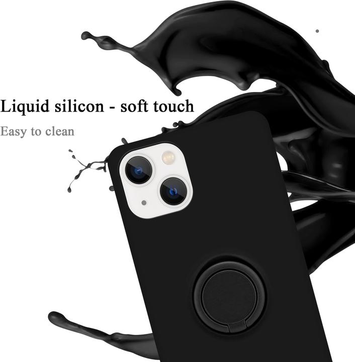 Immagine prodotto Cadorabo Custodia per Apple iPhone 14 PLUS in TPU Liquid Ring in stile custodia in silicone (Apple iPhone 14 Plus)