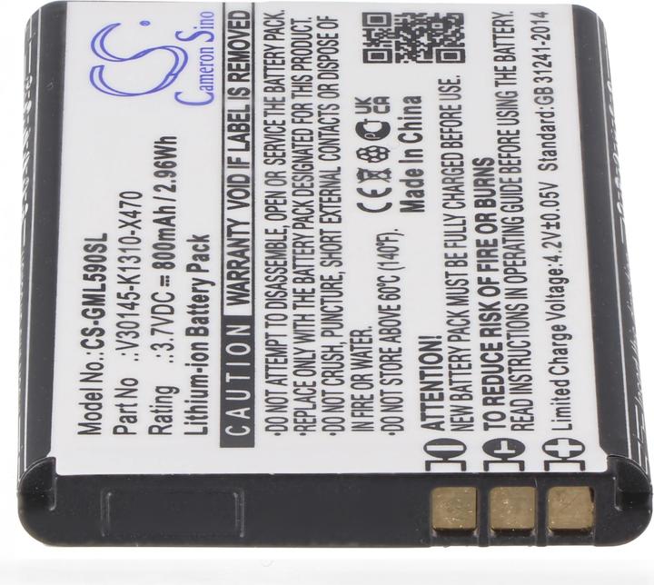 Actual product image AccuCell Battery Gigaset GL590, V30145-K1310-X470
