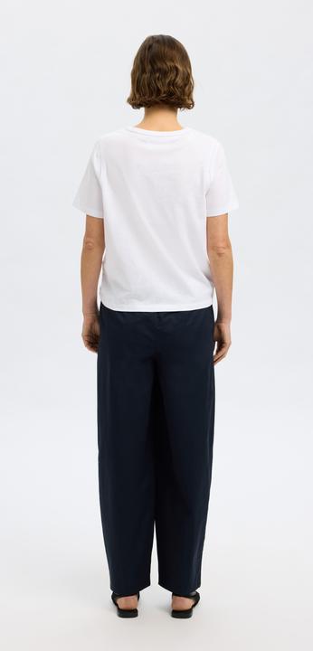 Actual product image Selected Femme 100% Baumwoll T-Shirt mit Rundhalsausschnitt (XL)