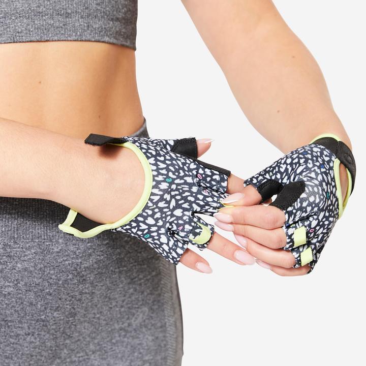 Actual product image Corength Breathable, Durable Fitness Gloves - Yellow/Black (L)