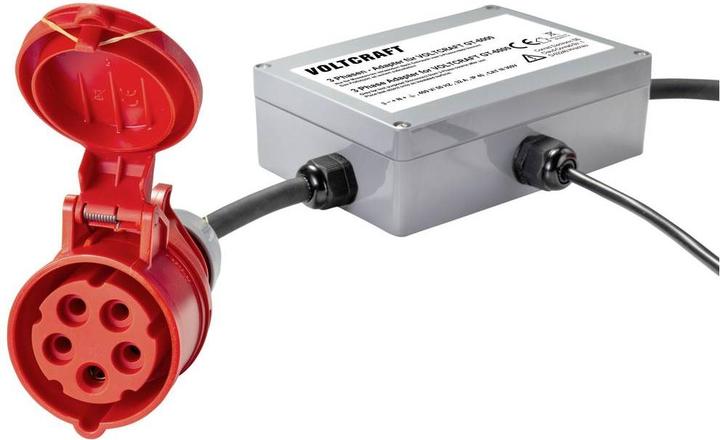 Immagine prodotto Voltcraft VC GT 6001 32A Adattatore spina di misura trifase CEE 32 A 1 pz. (Adattatore)