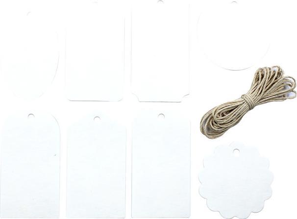 Actual product image Artoz Hangtag Set Recycled (Gift ribbon, 16 x)