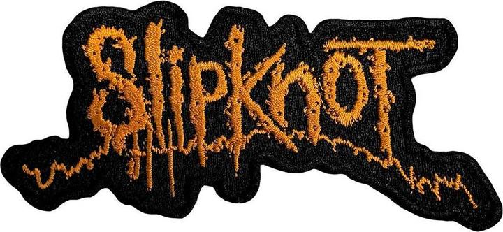 Produktbild Slipknot Logo Aufnäher zum Aufbügeln gewebter Stoff