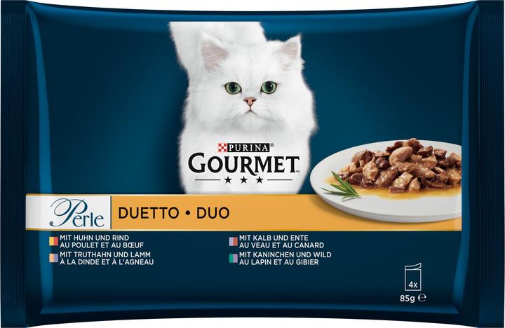 Actual product image Gourmet Pearl Dütto di Carne (Adult, 4 pcs., 85 g)