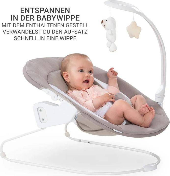 Image du produit Hauck Chaises hautes Beta Plus Natural 5-pièces Newborn Set - Chaise haute + (Chaise haute)