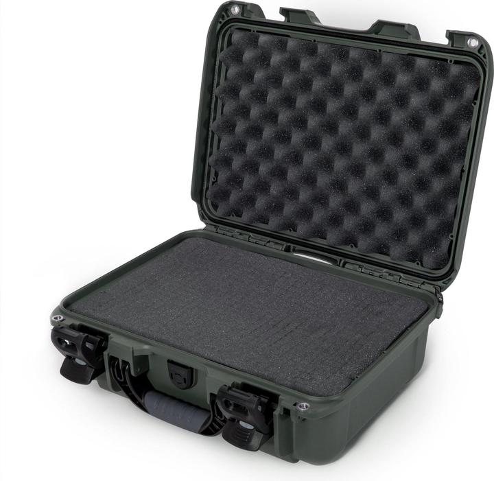 Nanuk Kunststoffkoffer 920 - mit Schaum Olivgrün (Kamera Zubehörtasche, 16 l)