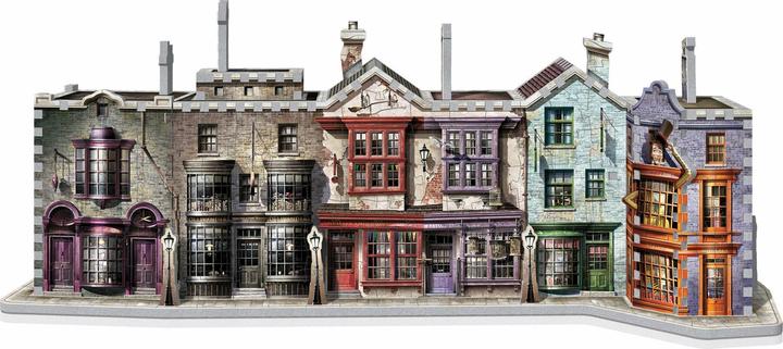 Actual product image Wrebbit 3D Harry Potter Diagon Alley - W01010 TAKTIK (450 pieces)