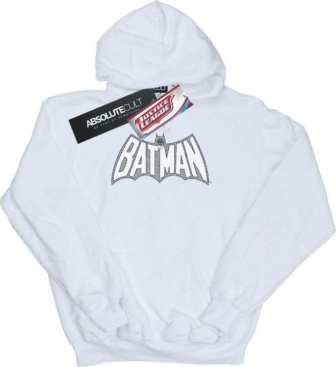 Actual product image Womens/Ladies Batman Retro Crackle Logo Hoodie (M)