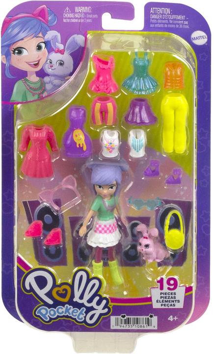Actual product image Polly Pocket Fashion Medium Pack Age 4+ HKV94