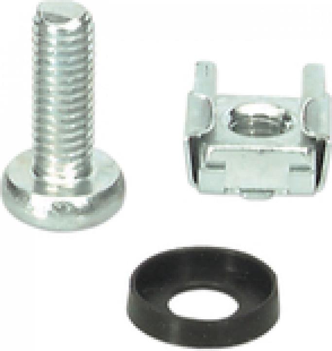 EFB Elektronik Set di dadi a gabbia 50 x M6, completo Set di dadi a gabbia composto da 50 dadi a gabbia M6 (M6)