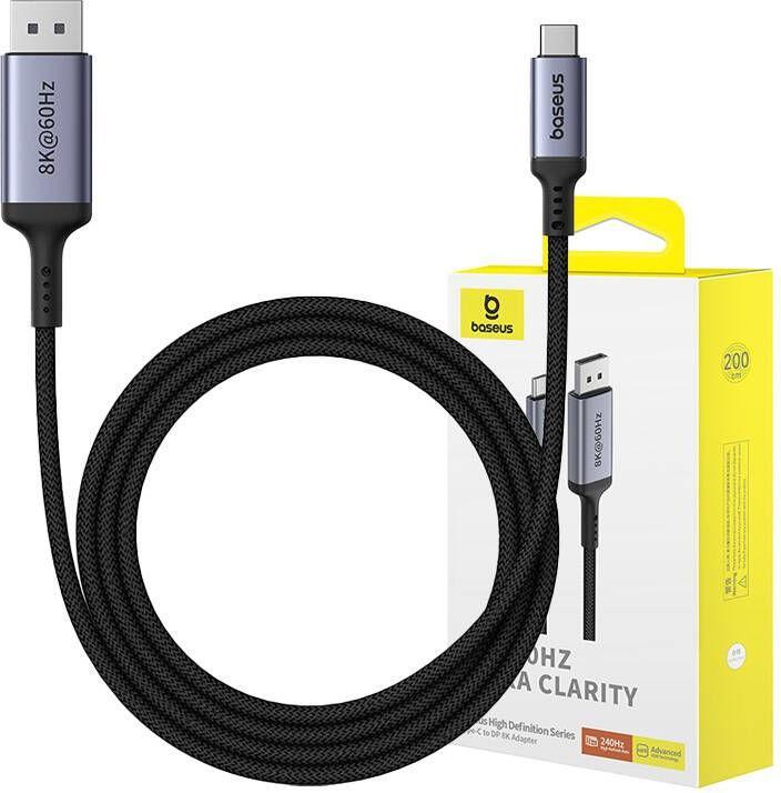 Produktbild Baseus Adaptér USB-C na DisplayPort 2m (2 m, USB Typ C)