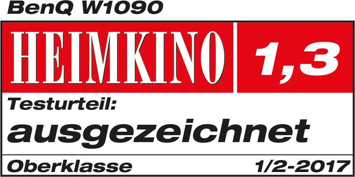 Produktbild BenQ W1090 (Full HD, 2000 lm, 1.15 - 1.5:1)