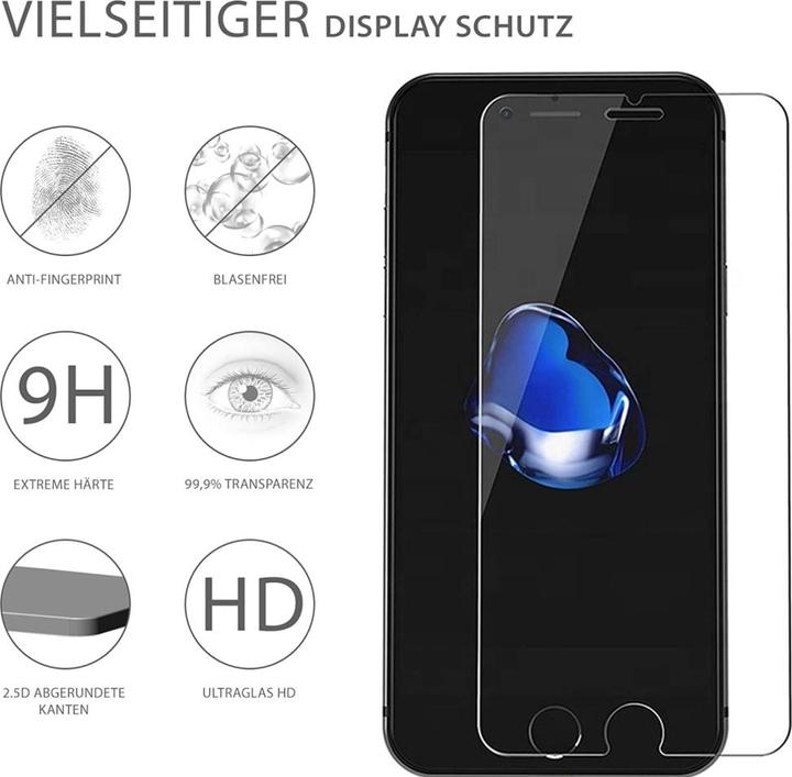 Produktbild Screenguard Apple iPhone 6S Panzerglas Schutzfolie Case Friendly Design (1 Stück, Apple iPhone 6s)