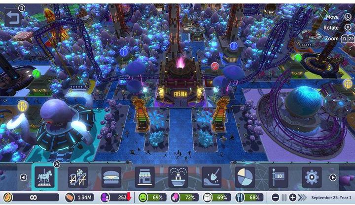 Actual product image Atari Rollercoaster Tycoon Adventures (Switch, Multilingual)